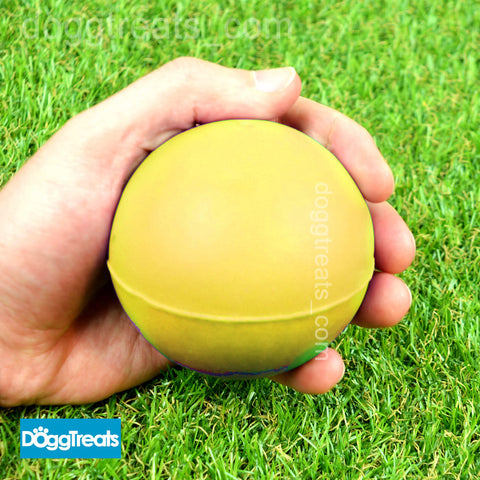 large solid rubber ball