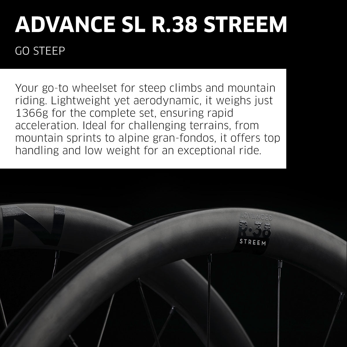 Newmen Wheel - Advanced SL R.38 Streem