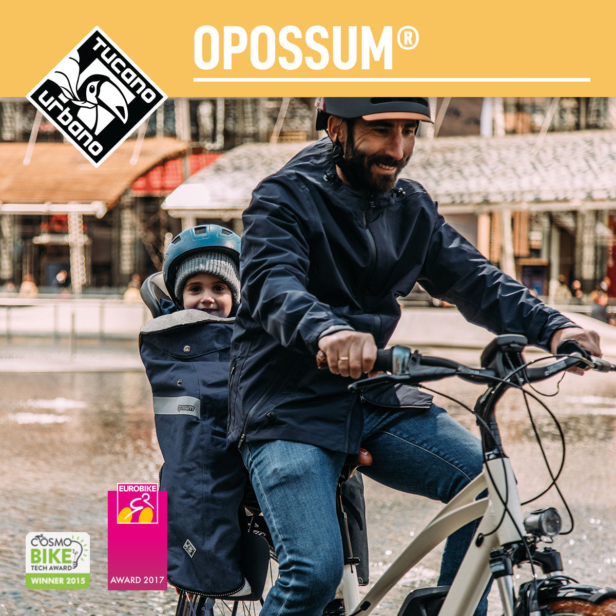 FREE SHIP) TUCANO URBANO - Thermal Child Bike Seat Rain Cover w/ Hood –  Action Emporium