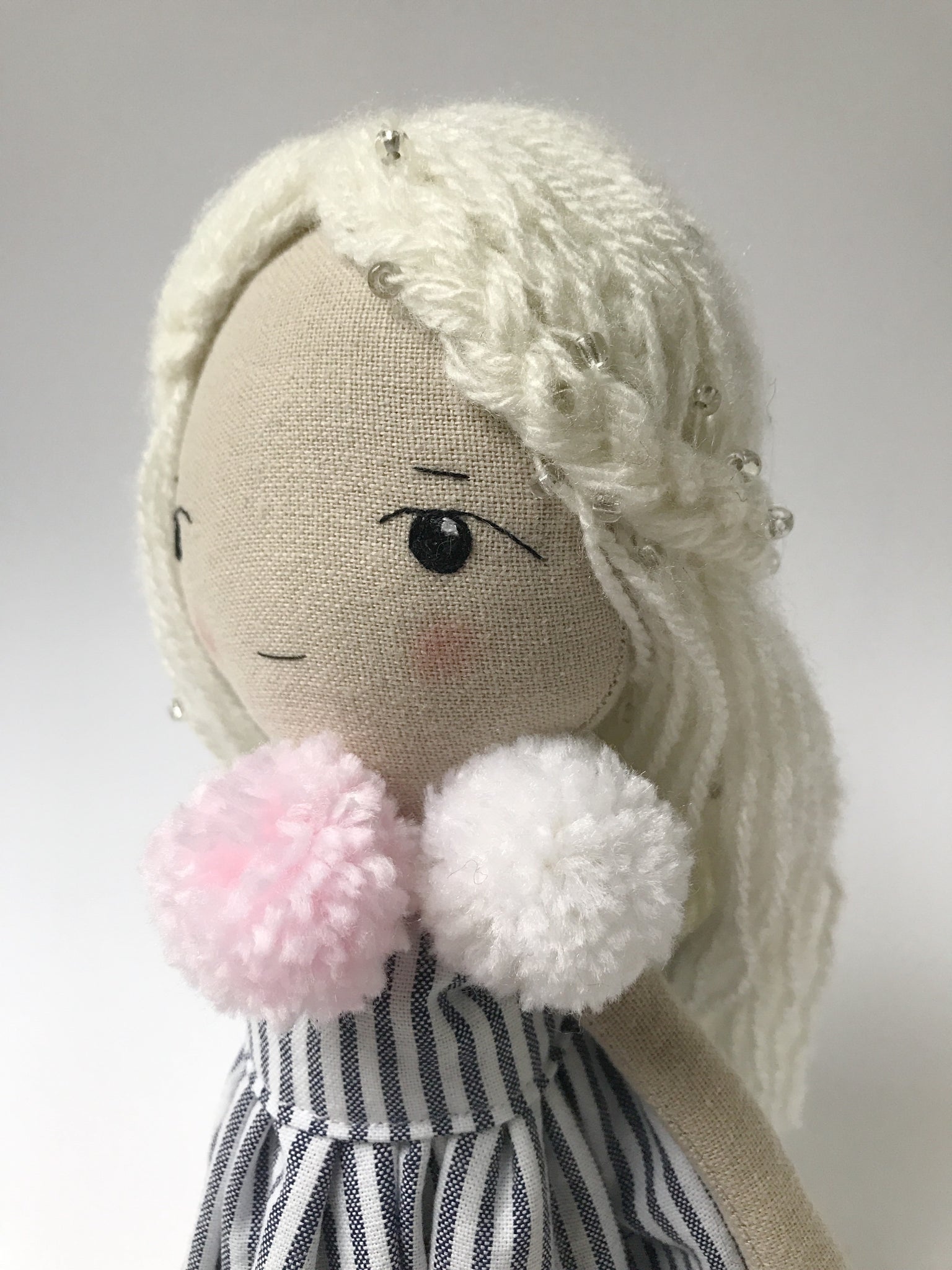 doll with white hair