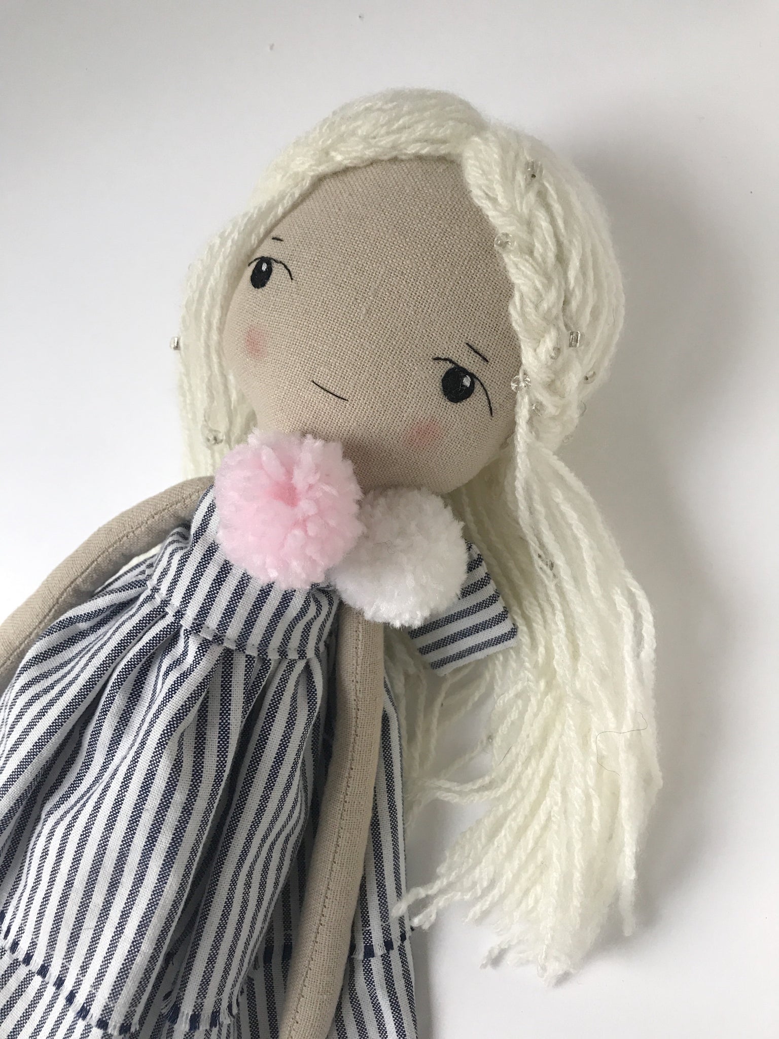 doll with white hair