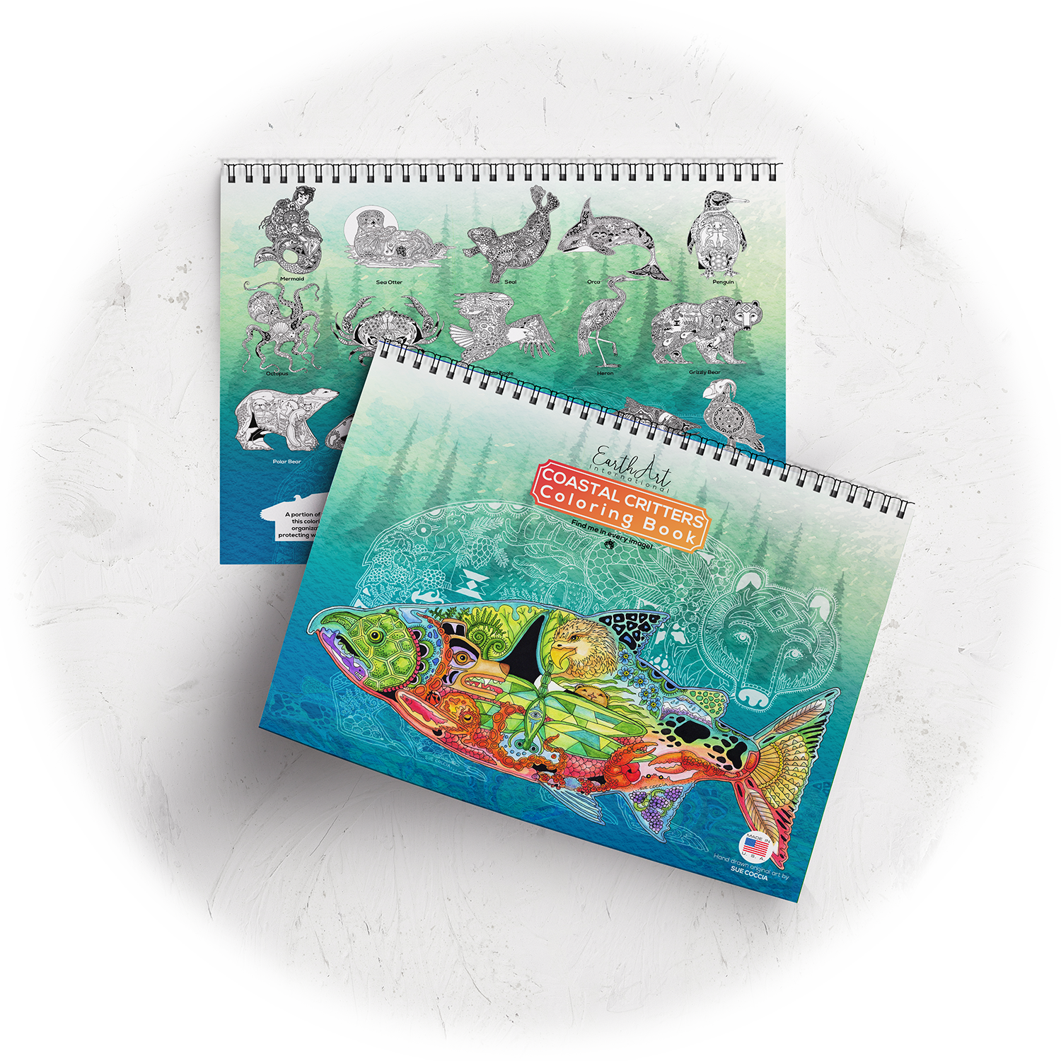 Download Coastal Critters Coloring Book Earthart International