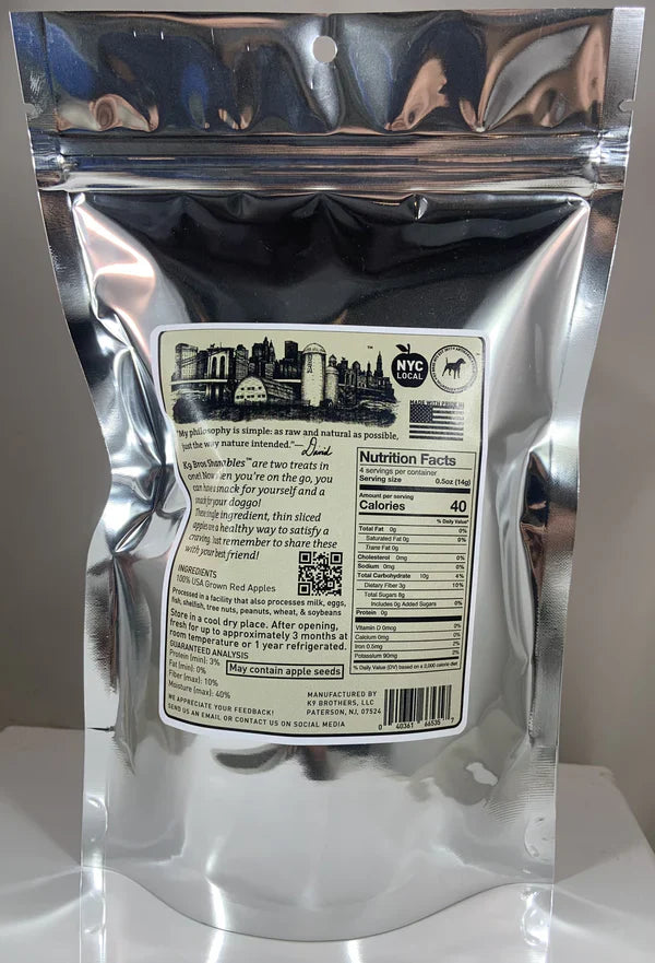 K9 Bros Shareable Red Apple Dog Treats