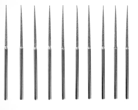 18 Diamond Coated Bead Reamers Handle Beading Tools