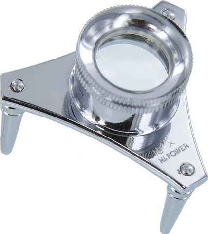 SE MJ3622L-10X Professional 10x 18 mm Illuminated Metal Loupe