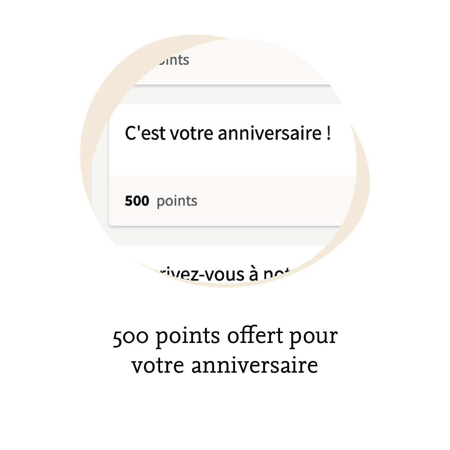 Votre anniversaire