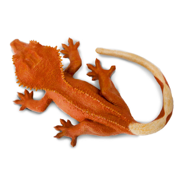 Safari Ltd Crested Gecko Toy Overhead View