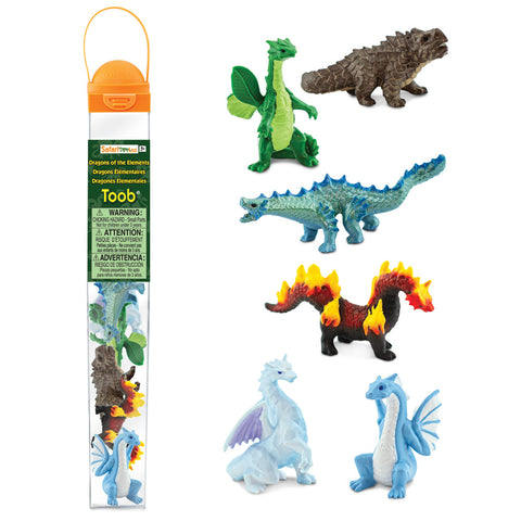 Safari Ltd Dragons of the Elements TOOB Figures