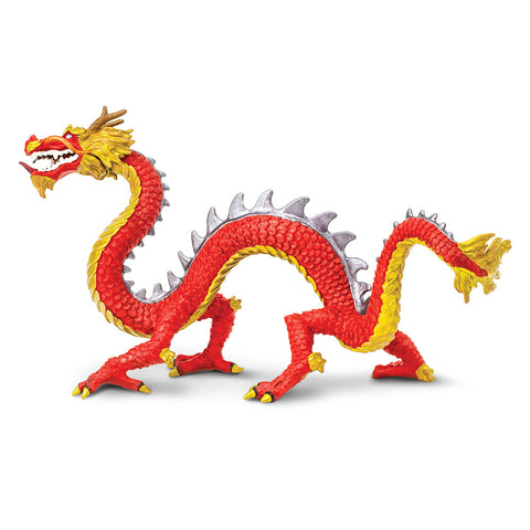 Safari Ltd Horned Chinese Dragon Figure