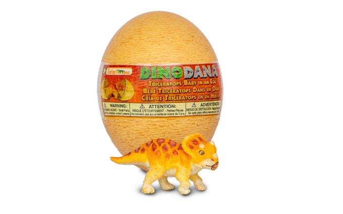 Dino Dana Baby Triceratops Toy