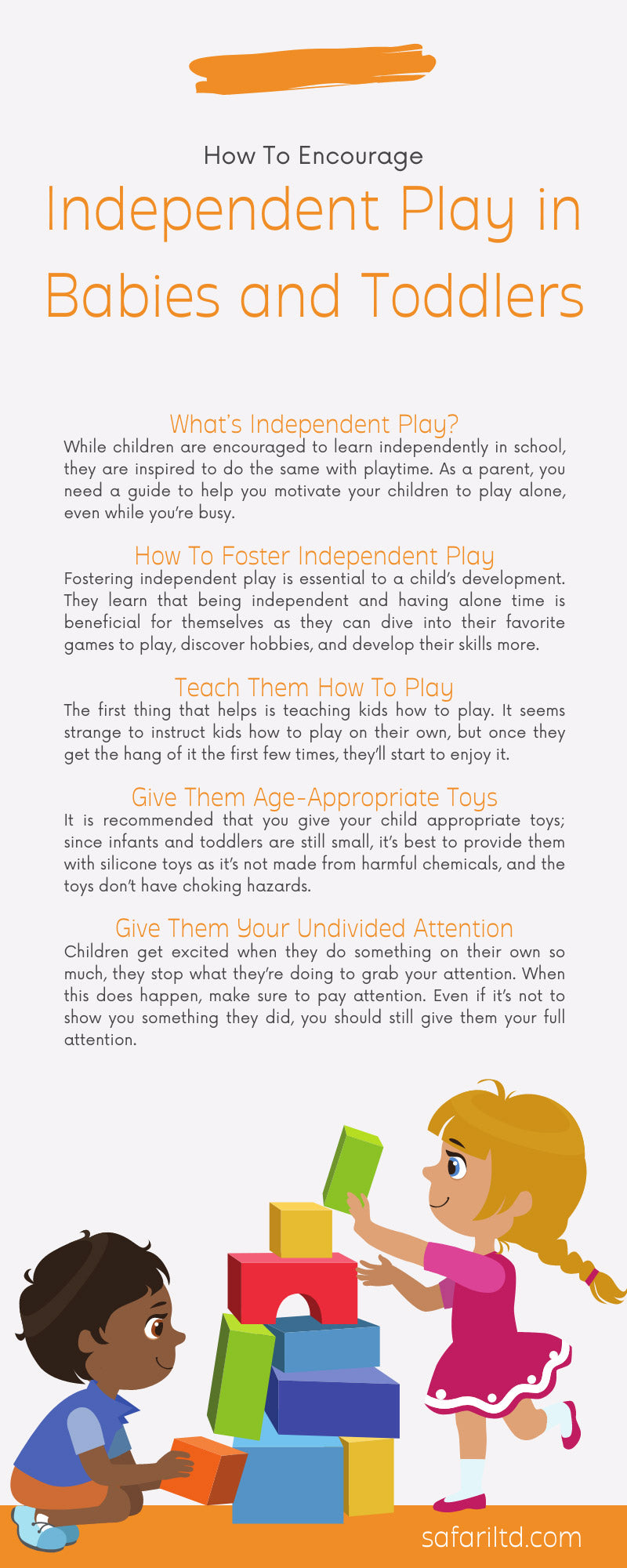How To Encourage Independent Play in Babies and Toddlers
