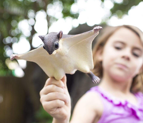 Anatomically Correct Animal Toys - flying squirrel