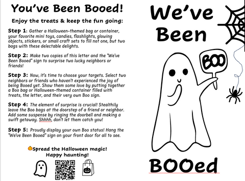 A Halloween Tradition: You've Been Booed!