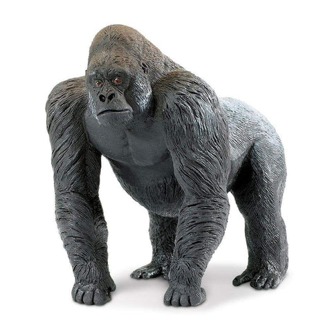 Safari Ltd Wild Wildlife XL Silverback Gorilla Toy Animal Figure