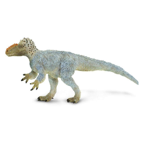 Safari Ltd toy figurine of Yutyrannus, a T-rex relative with feathers