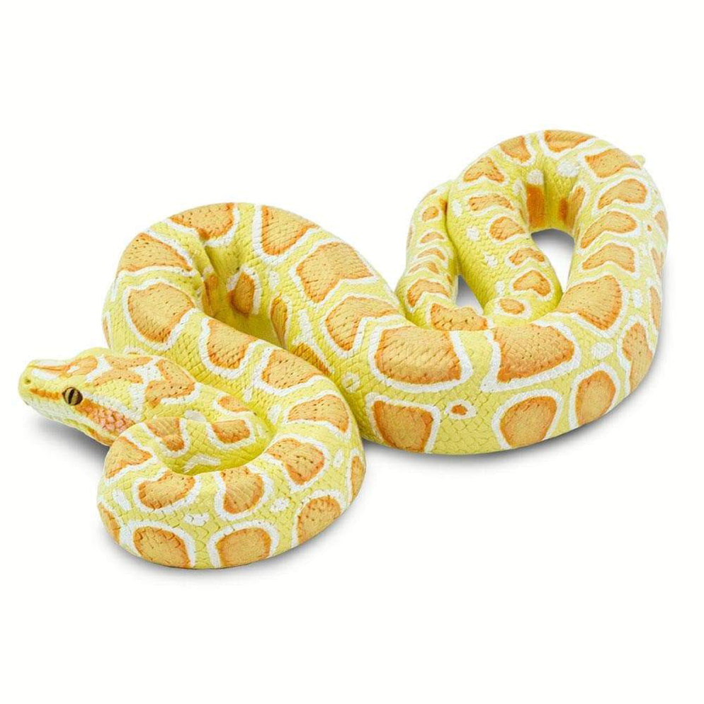 Albino Burmese Python Toy Snake | Incredible Creatures | Safari Ltd®