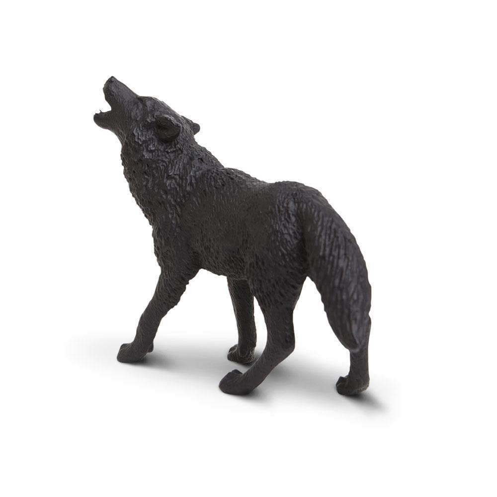 safari ltd black wolf