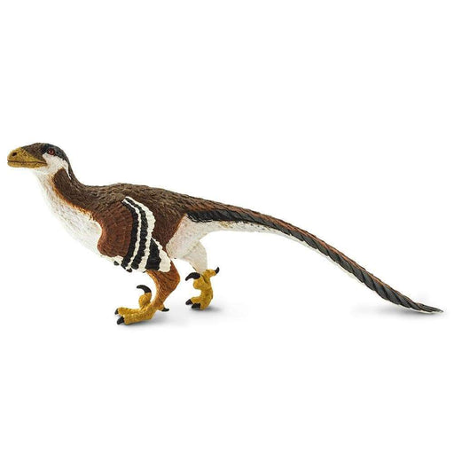 feathered velociraptor plush