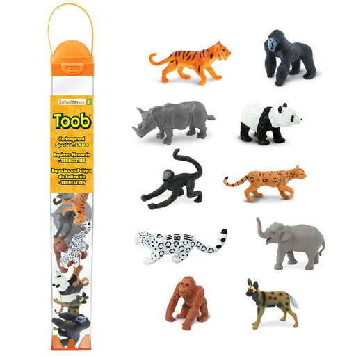 Safari Monkey & Apes Plastic Miniatures Toob