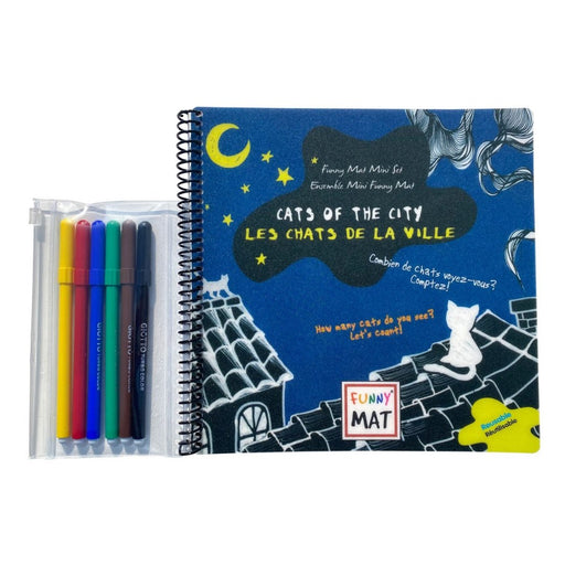 Funny Mat Travel Book with Markers - Fun Stuff Toys