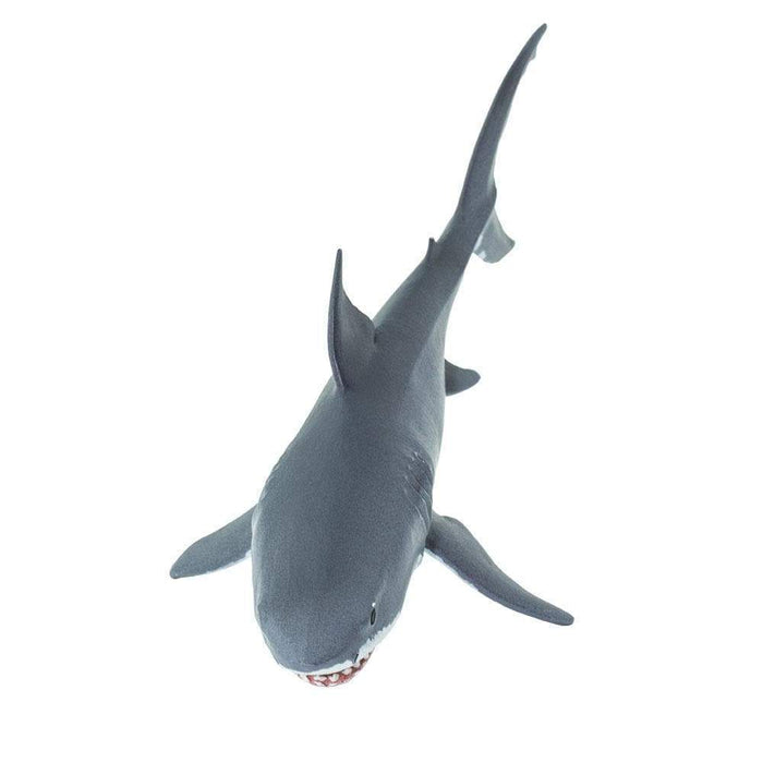 large rubber shark toy