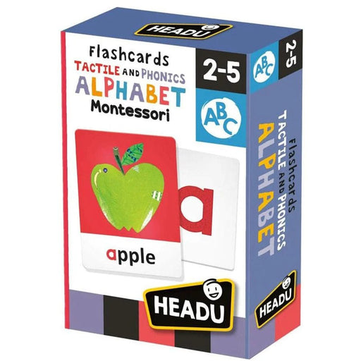 Headu Flashcards - Tactile Montessori, Montessori Toys