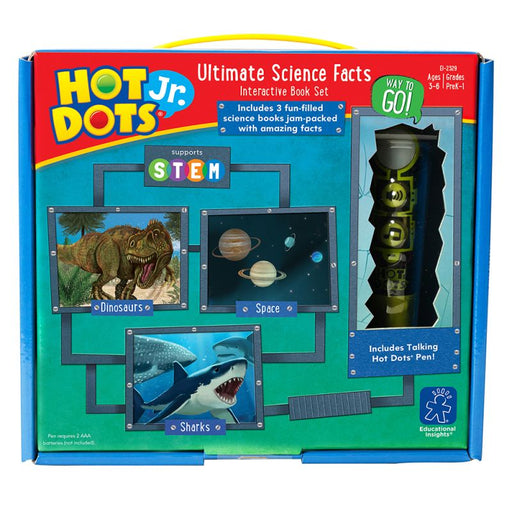 Hot Dots Hot Dots Jr. Ace Electronic Pen Theme/Subject: Animal, Learning -  Skill Learning: Magic, Speaking, Light, Vocabulary - 3 Year & Up