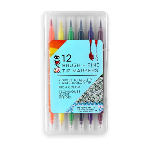 iHeartArt Travel Art Pack Watercolors + Fine Line Pen – brightstripes