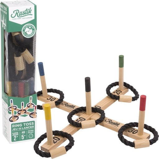 Toys & Games Ring Toss Game - Classic Wooden Set with 4 Rings - The Sensory  Kids<sup>®</sup> Store