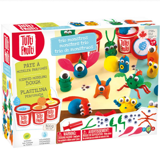 Tutti Frutti: Ice Cream Scented Modeling Dough Craft Kit w/ Molds & Tools,  Kids Ages 3+