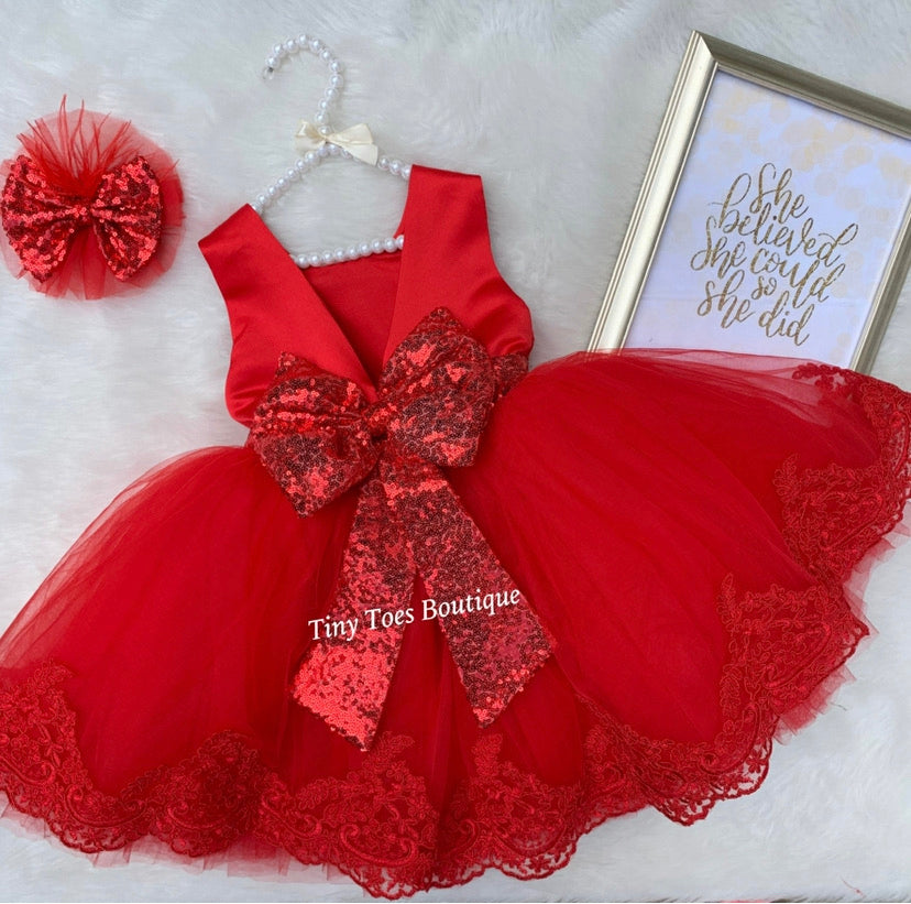 Alexis Dress (Red)