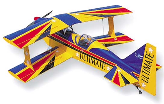 ultimate biplane rc kit