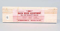 BALSA WOOD ASSORTMENT - Sig Manufacturing