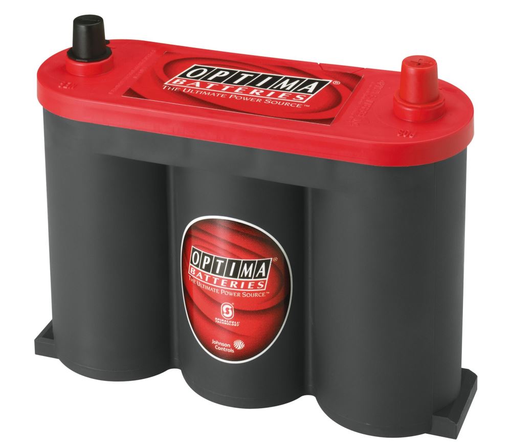 Optima Red Top 6V 6 Volt 800Cca Dry Cell Battery No Cams Performance