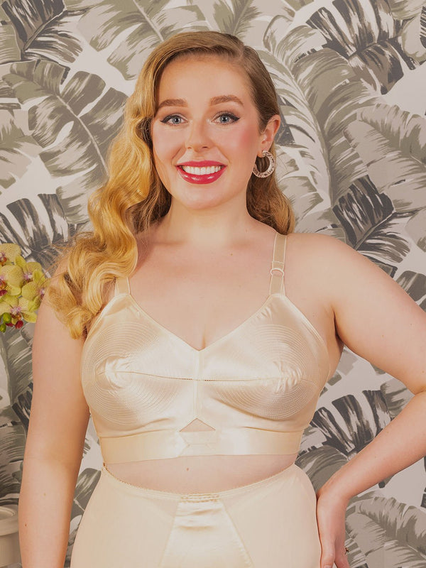 Bullet Bra Satin Bullet Bra Designed For Larger Cup Sizes What Katie Did