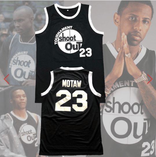 SHOOT OUT #23 BASKETBALL JERSEY 