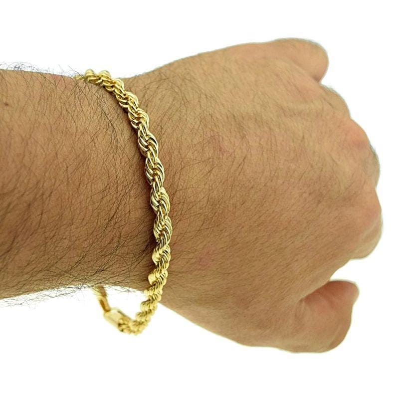 6MM GOLD ROPE BRACELET – VITRU