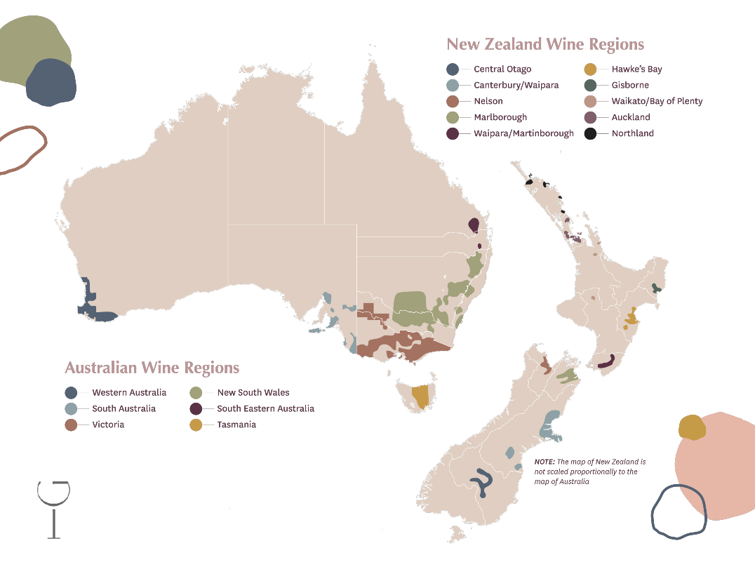 Wine Regions of Australia and New Zealand