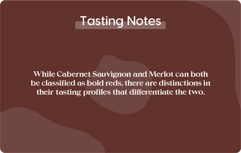 Tastings Notes of Cabernet Sauvignon & Merlot