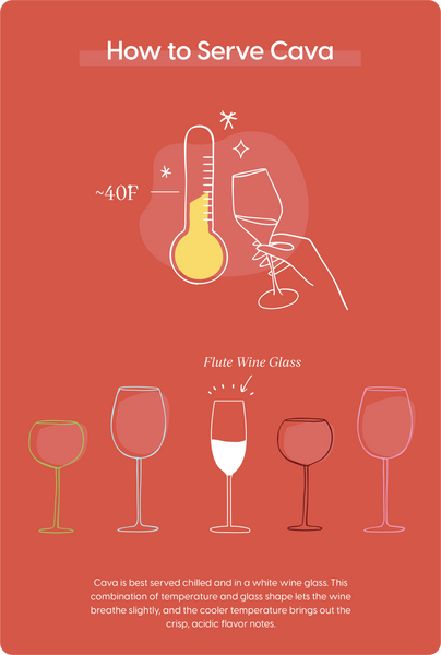 Cava Sparkling Wine: How to Serve