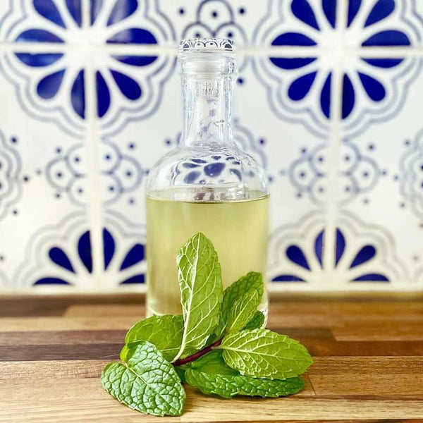 Wine Bottle Upcycle - Mint Mojito Mix