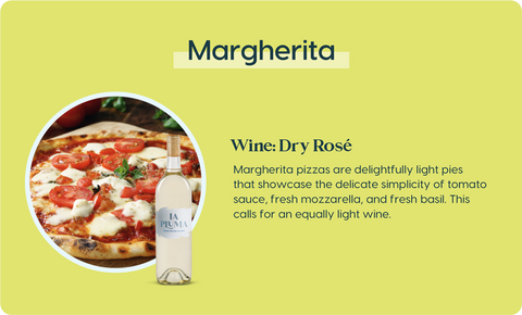 Margherita Pizza with Dry Rose