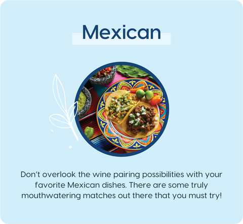 Mexican Food with Wine