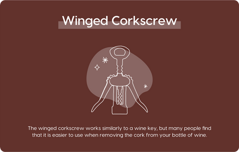 How to Open a Wine Bottle with a Winged Corkscrew