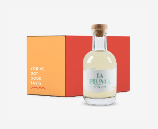 Image of La Pluma Portugal White Wine 8-Pack Minis