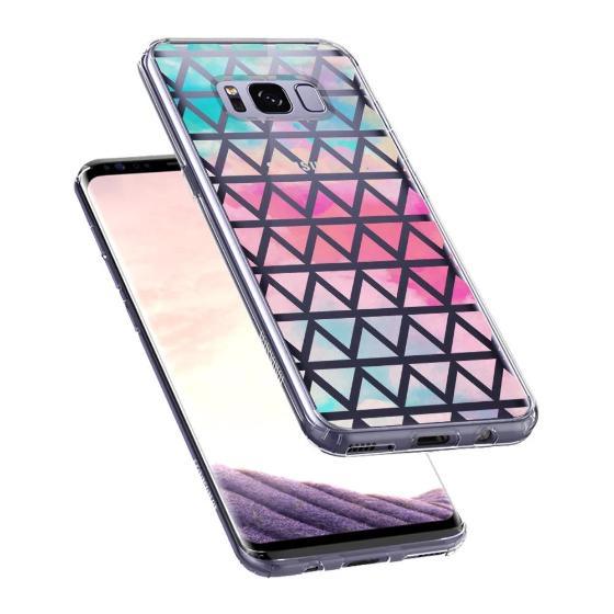 Gradient Triangles Phone Case - Samsung Galaxy S8 Case - MOSNOVO