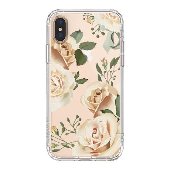 Champagne Roses Phone Case - iPhone XS MAX Case - MOSNOVO