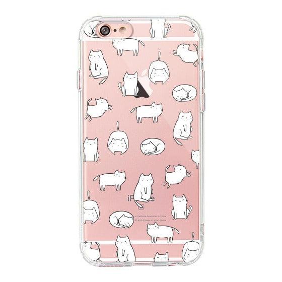 Vertrappen Luipaard aanplakbiljet Cute Cats Phone Case - iPhone 6/6S Case – MOSNOVO