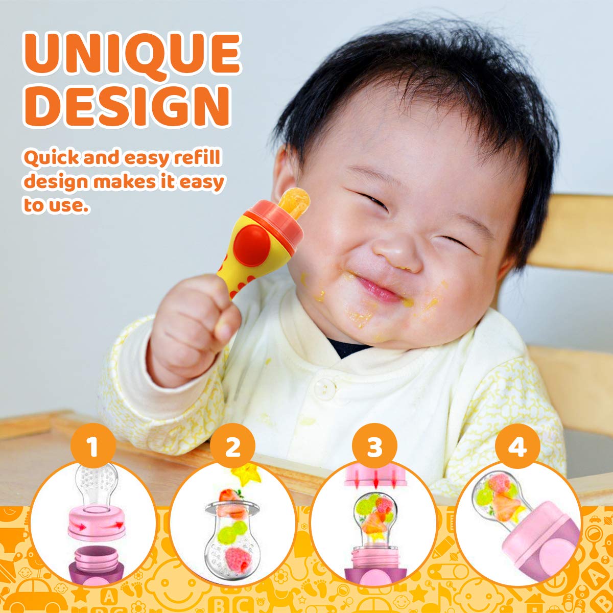 food feeder pacifier