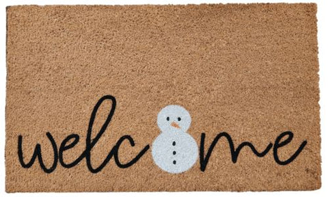 Snowman Doormat for Winter